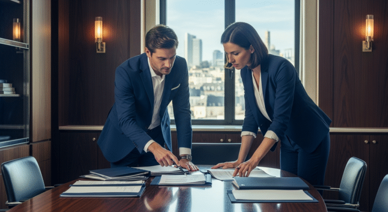 Illustration d'une Holding Luxembourg SOPARFI pour une structuration optimale des groupes internationaux et optimisation fiscale.