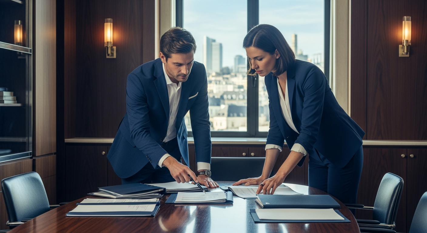 Illustration d'une Holding Luxembourg SOPARFI pour une structuration optimale des groupes internationaux et optimisation fiscale.