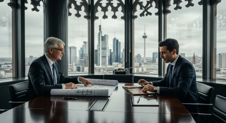 Illustration de la fiscalité allemande des PME, incluant IS et Gewerbesteuer, avec optimisation par Länder.