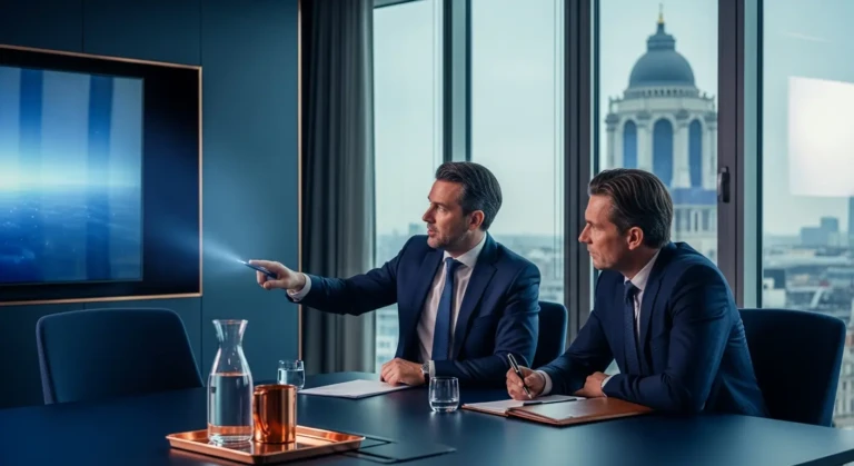 Illustration de la qualification d'actifs logiciels pour l'optimisation fiscale via le Patent Box Software, avec des éléments technologiques.